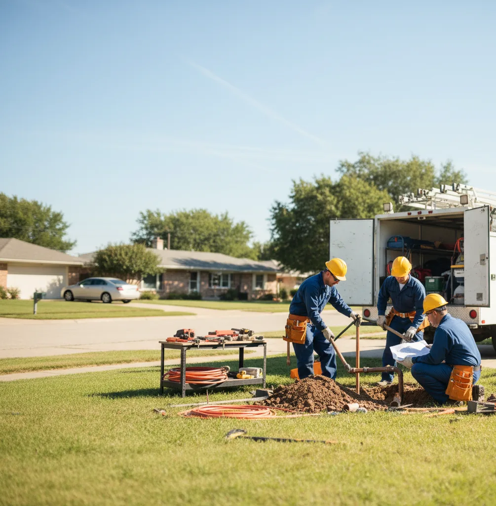 Sewer Line Repair in Midlothian, TX